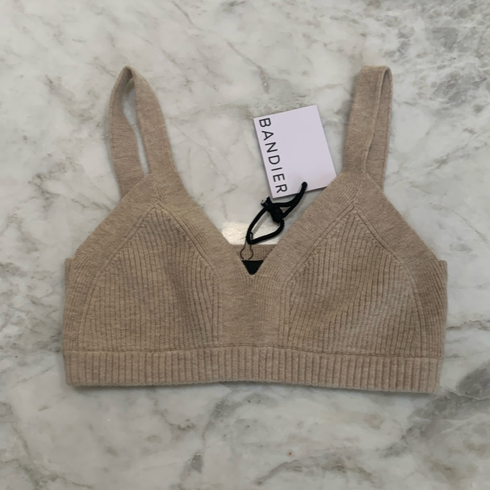 Ribbed Knit Bralette